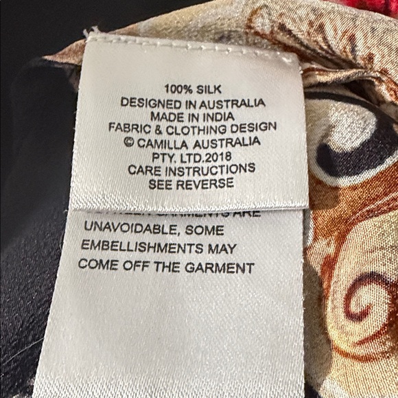 Camilla Friend In Flora Raglan Sleeve Silk - Picture 11 of 15